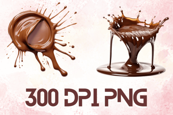 Chocolate Splash: Realistic Graphics 05