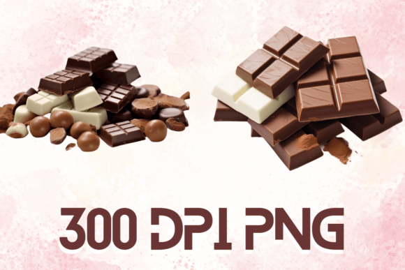 Realistic Chocolates: Tasty Graphics 07 for Designers