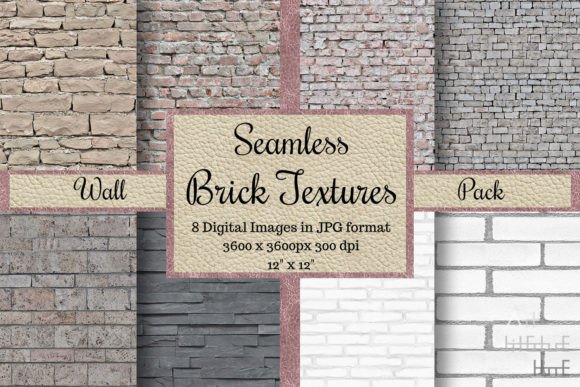 Seamless Brick Textures: A Designer's Wall Pack